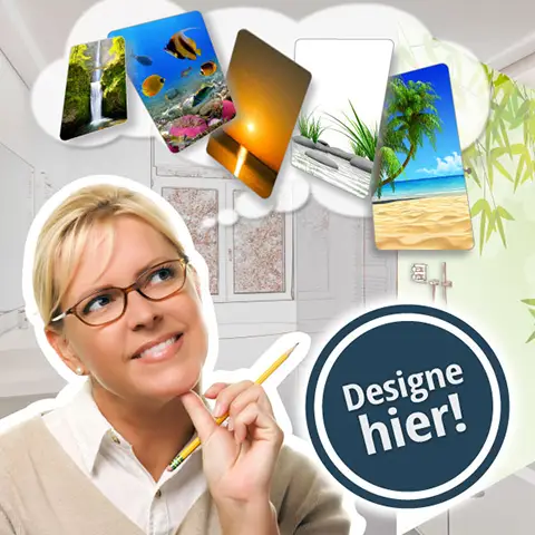 Designer Rückwand – Beispielansicht