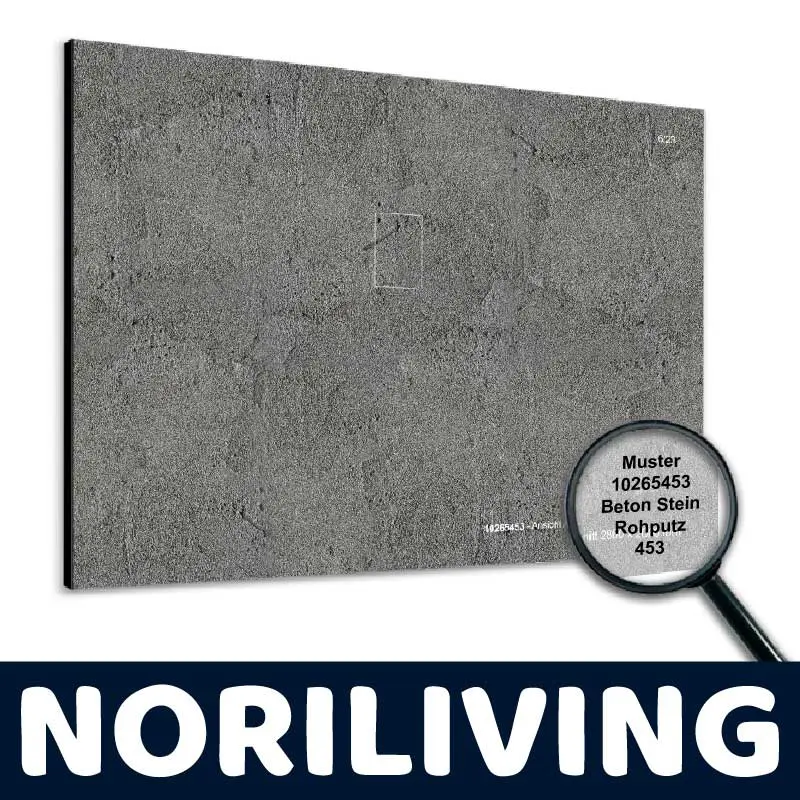 Muster Duschrückwand 10265453 Beton Stein Rohputz 453