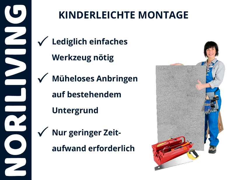 Werkzeugarmer Montageprozess von NoriLiving Produkten NoriLiving Produktpräsentation: Einfache Montage mit minimalem Werkzeugaufwand