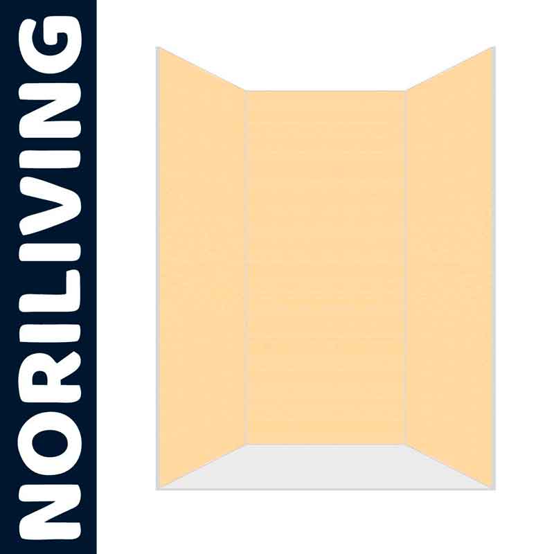 Dekorativer Raumteiler von Noriliving in Beige Raumteiler mit drei Paneelen in Beige von Noriliving